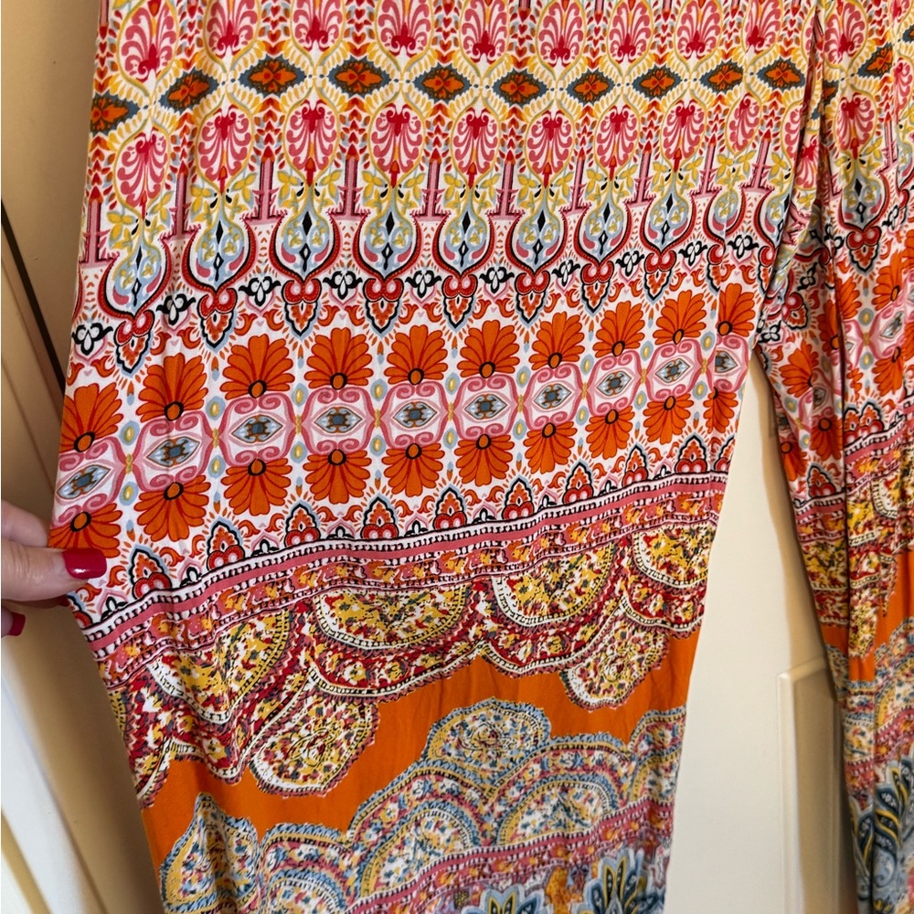 Rachel Zoe Boho Wide-Leg Pants - 2X - Picture 5 of 5